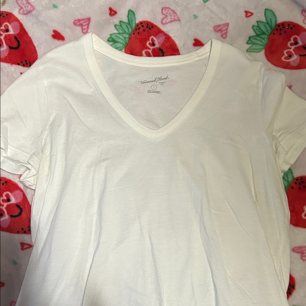 Universal Thread White Short Sleeve Tee